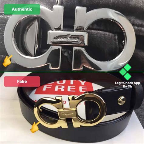 how to tell if a ferragamo belt is fake